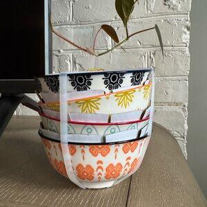 Target Multicolor Patterned Bowls Set